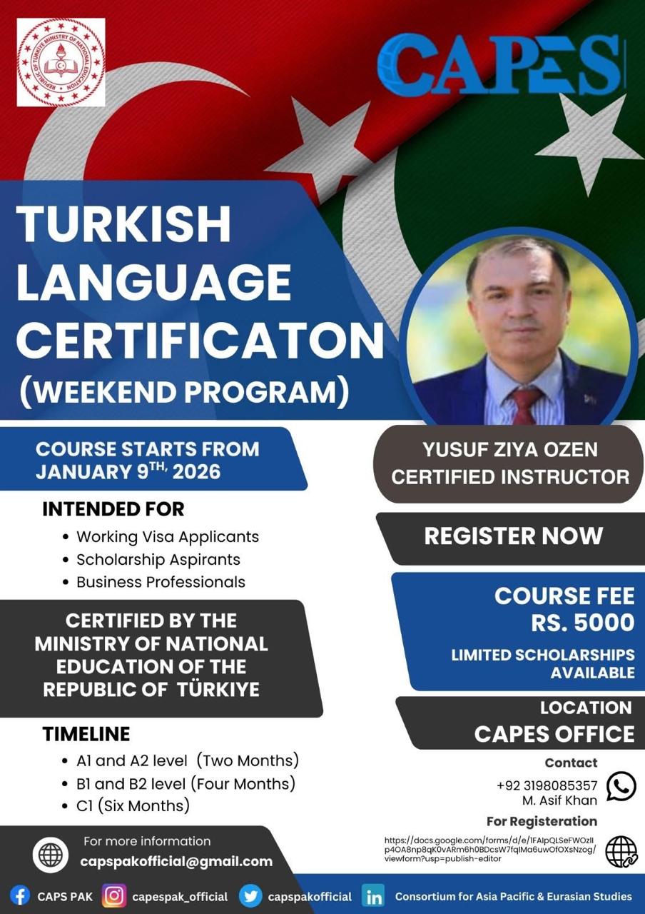 Turkish Language Certification
